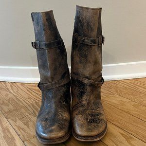 BED|STU Moto-Biker Boots - Size 8 US - Newly Resoled!
